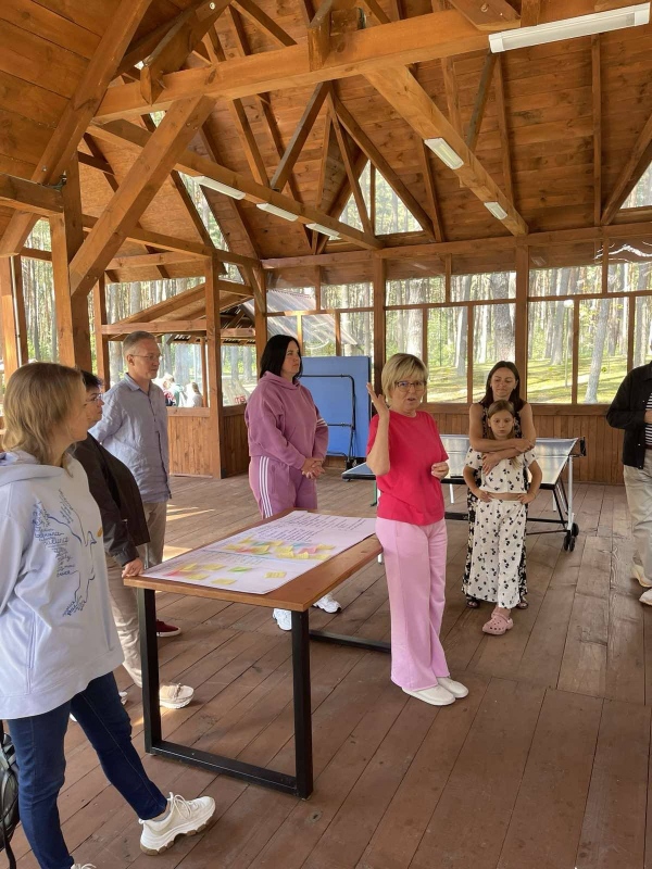 Фото з виїзного засідання кафедри