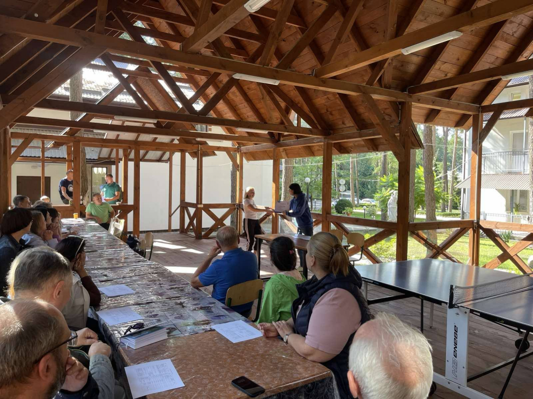 Фото з виїзного засідання кафедри