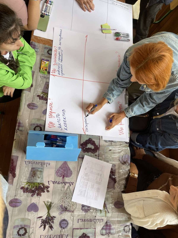 Фото з виїзного засідання кафедри