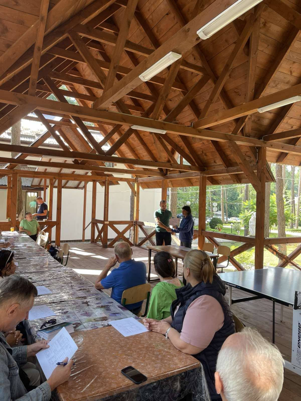 Фото з виїзного засідання кафедри