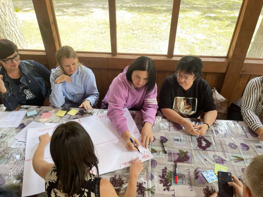 Фото з виїзного засідання кафедри