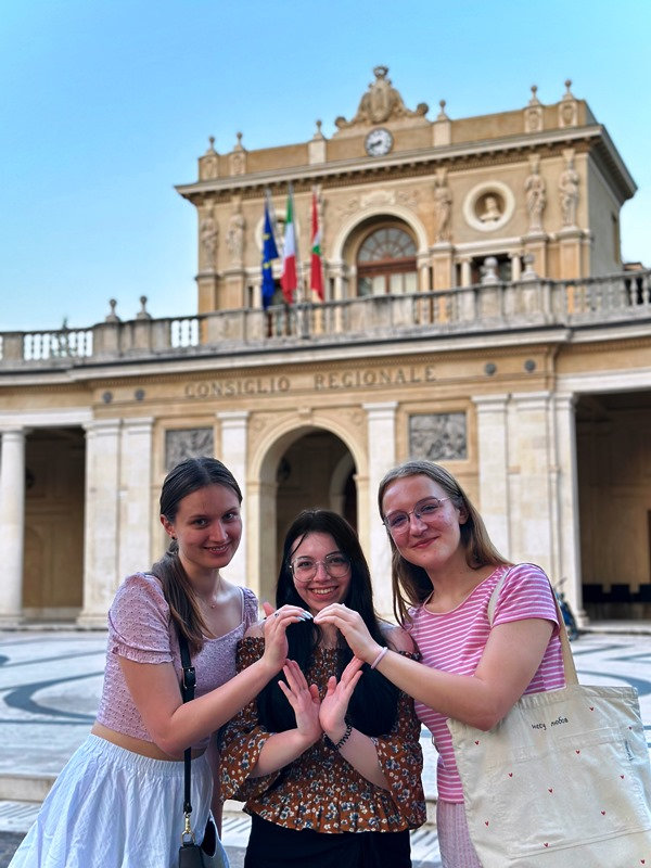 Фото з програми мобільності в Італії