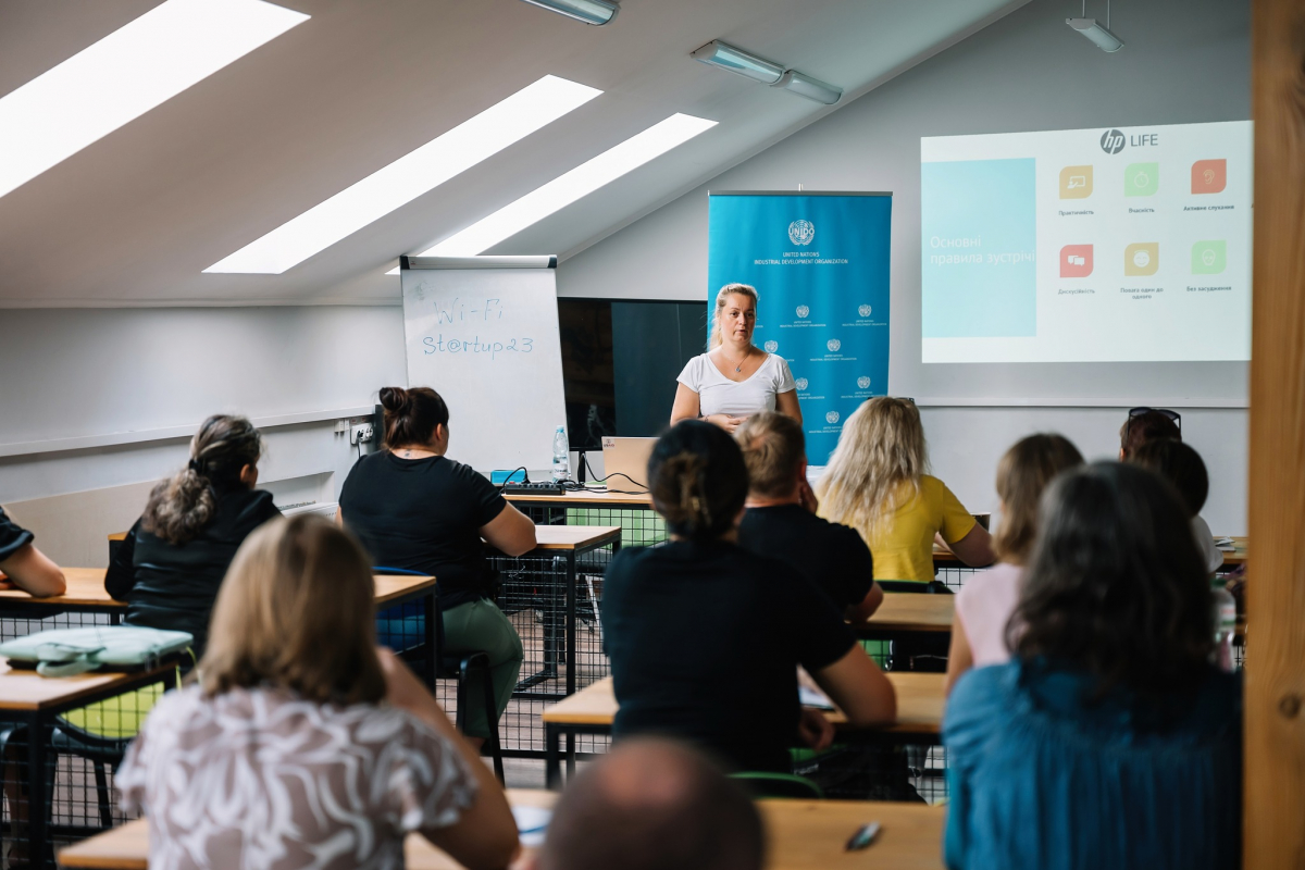 Фото із заняття програми