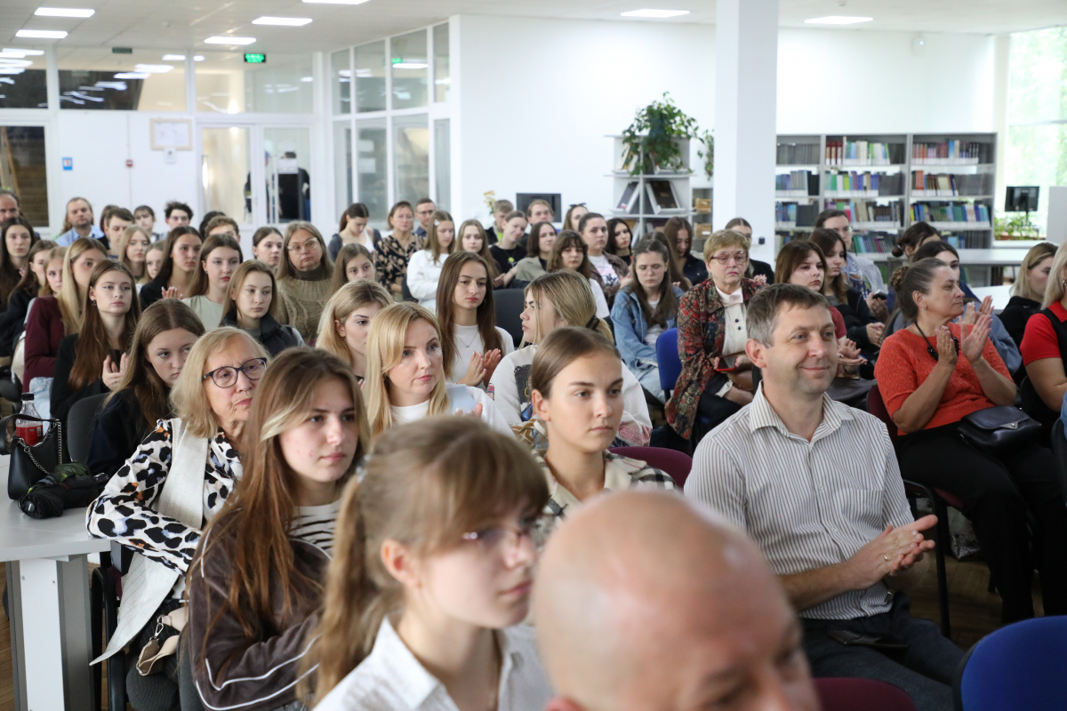 Фото із зустрічі у Львівській політехніці