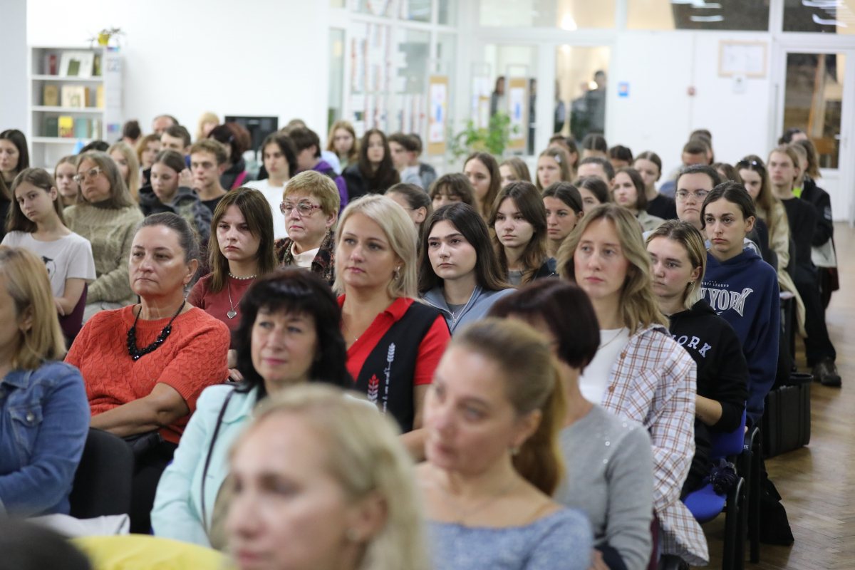 Фото із зустрічі у Львівській політехніці
