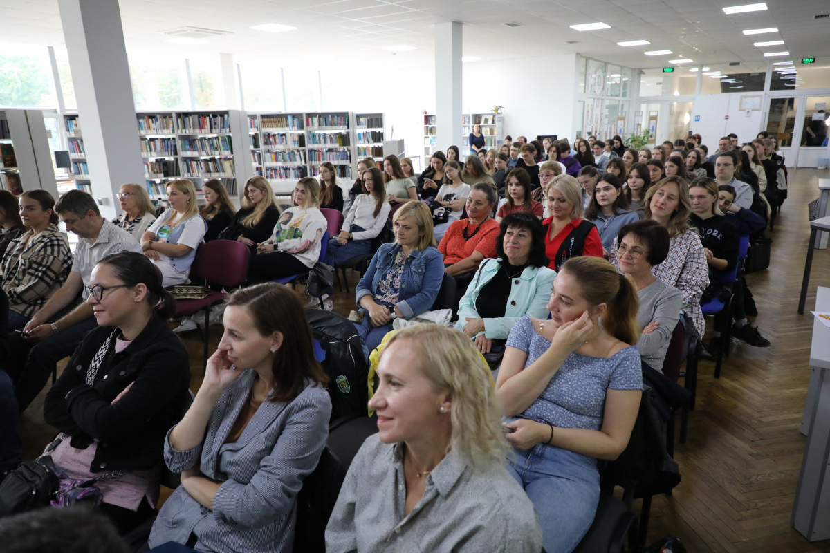 Фото із зустрічі у Львівській політехніці