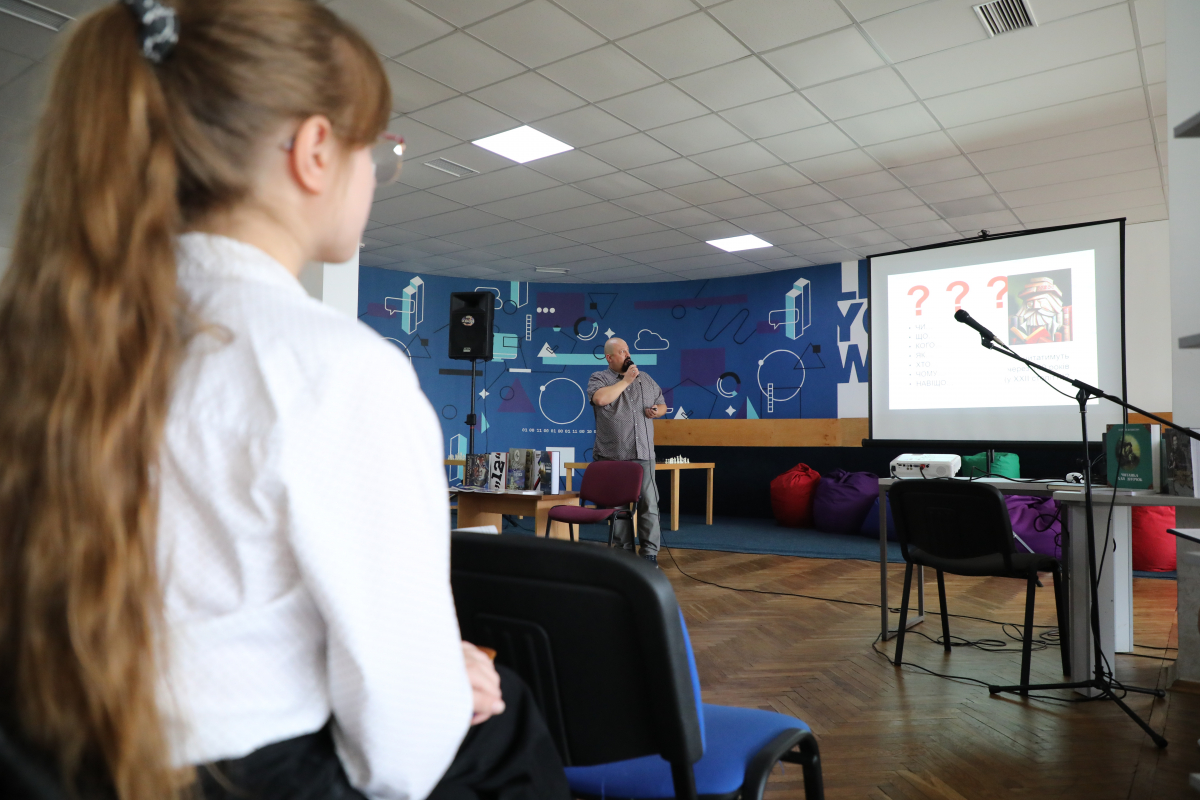 Фото із зустрічі у Львівській політехніці