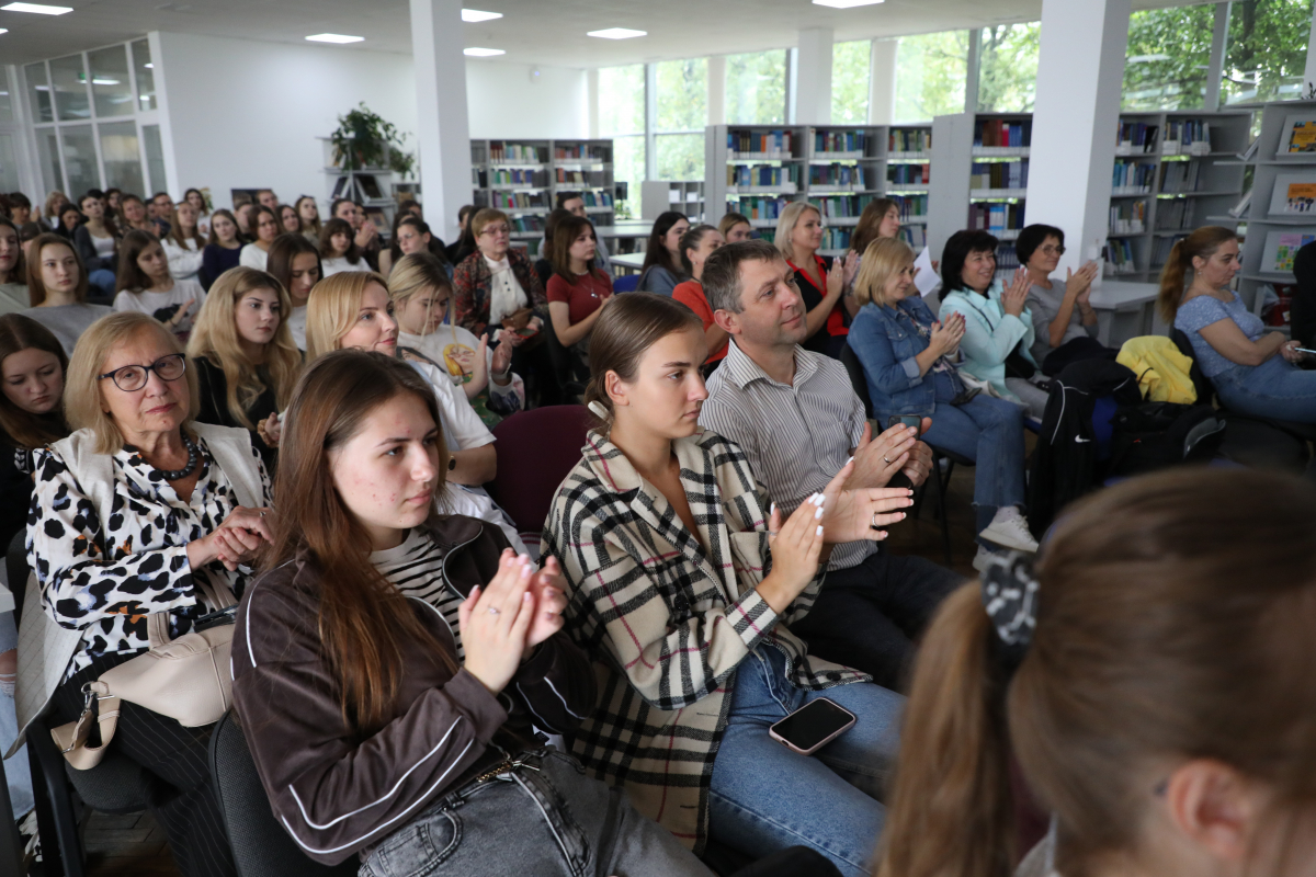 Фото із зустрічі у Львівській політехніці