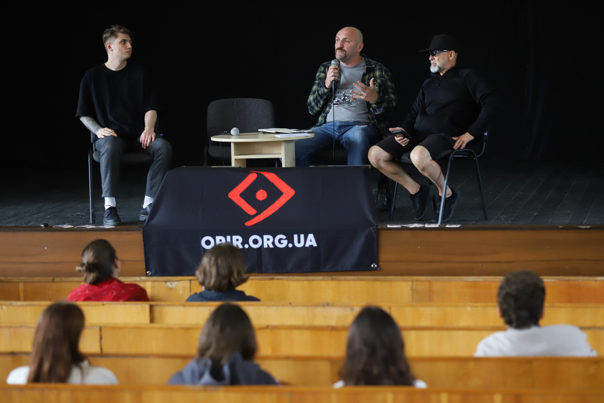 Фото із зустрічі у Львівській політехніці