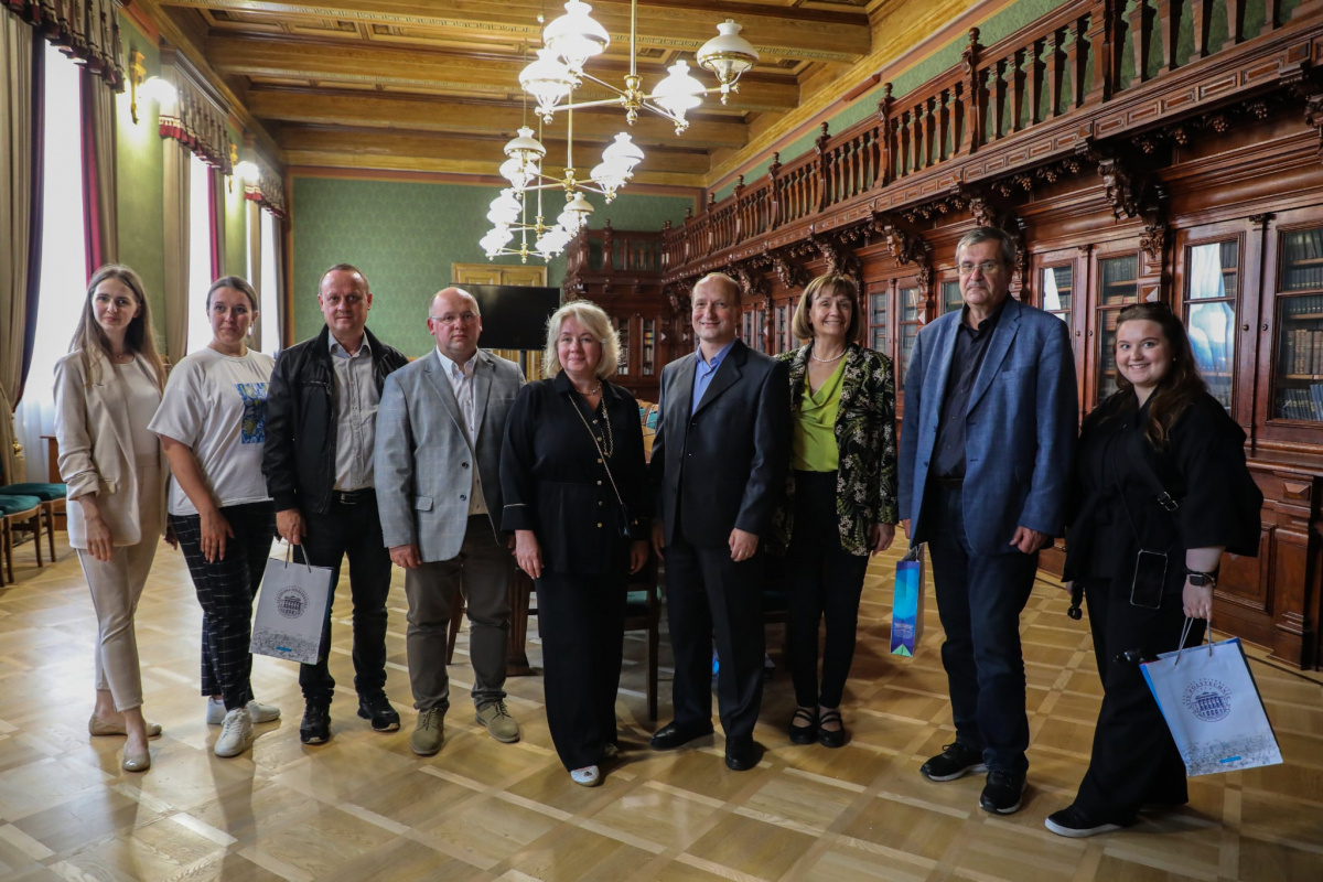 Фото із зустрічі у Львівській політехніці