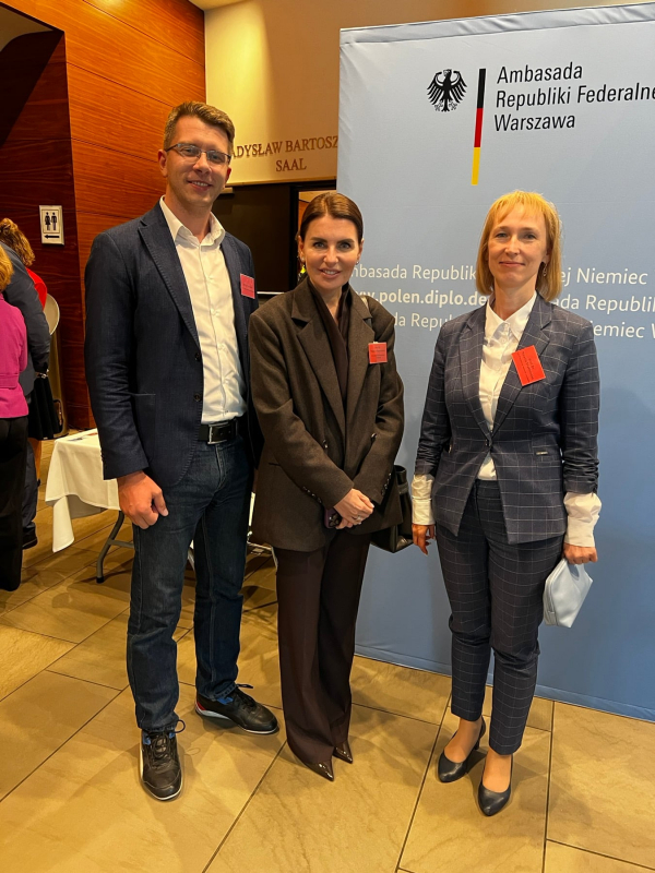 Фото із зустрічі у Варшаві
