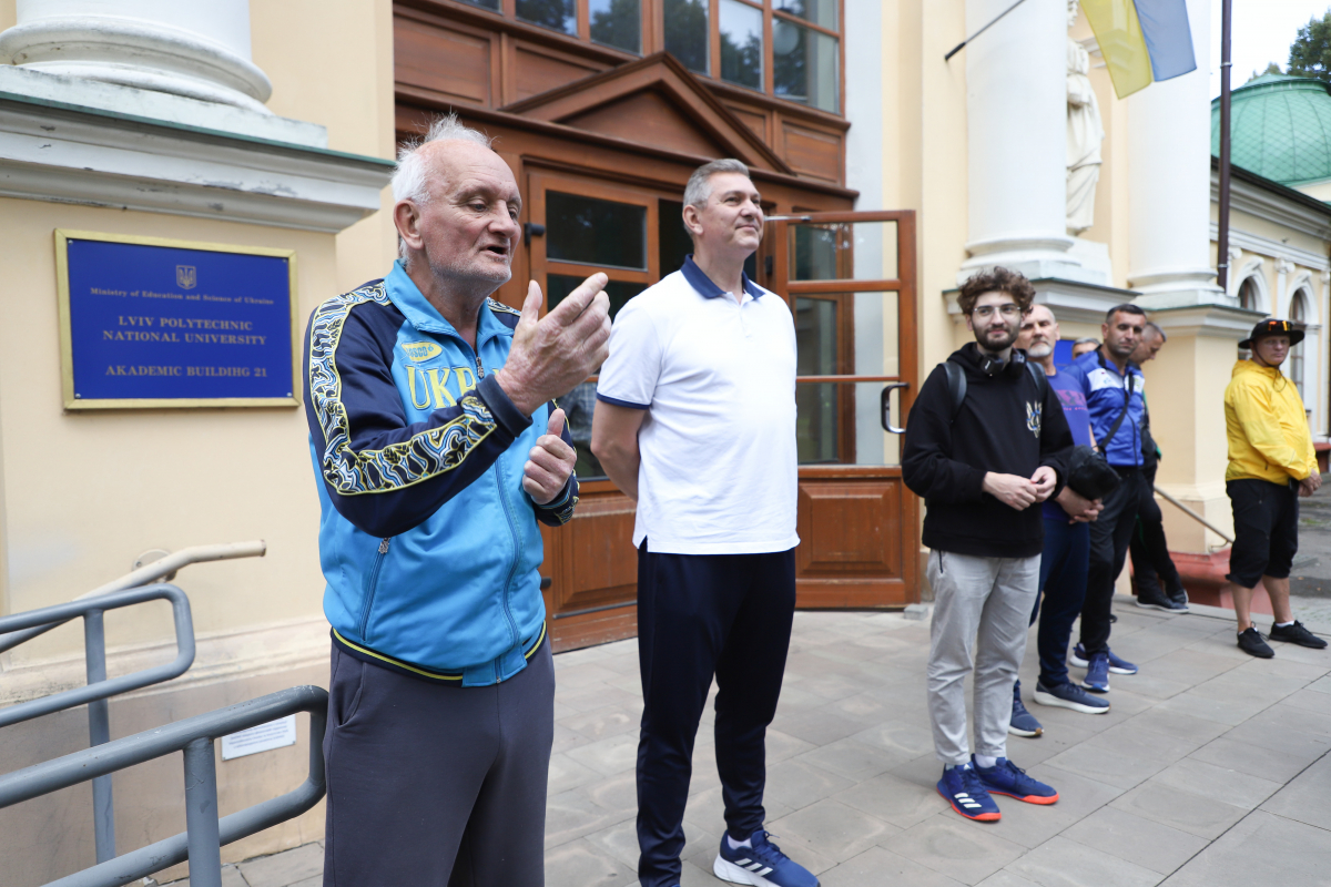 Фото із заходу у Львівській політехніці