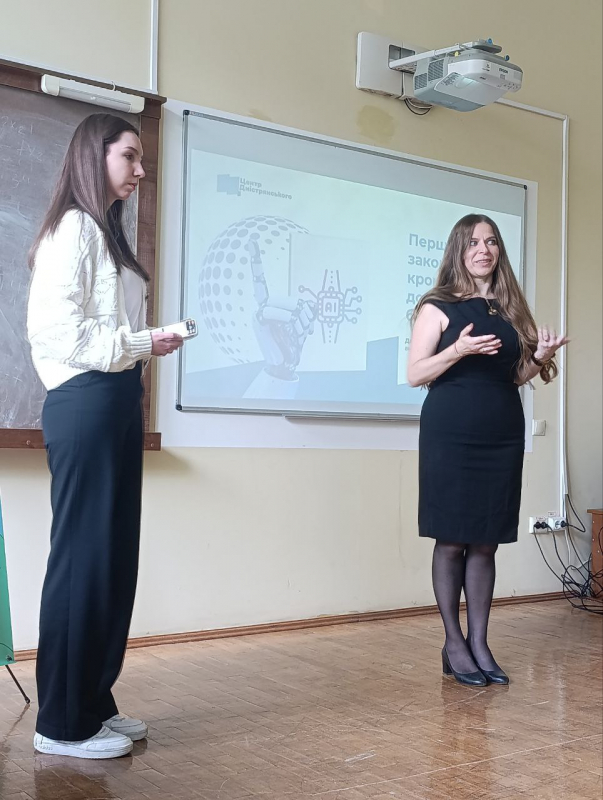 Фото з воркшопу у Львівській політехніці