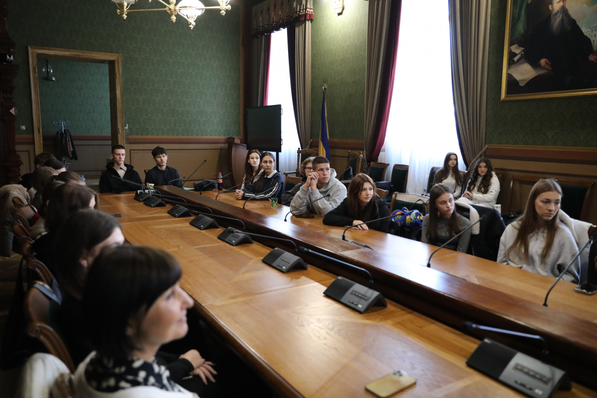 Фото із зустрічі у Львівській політехніці