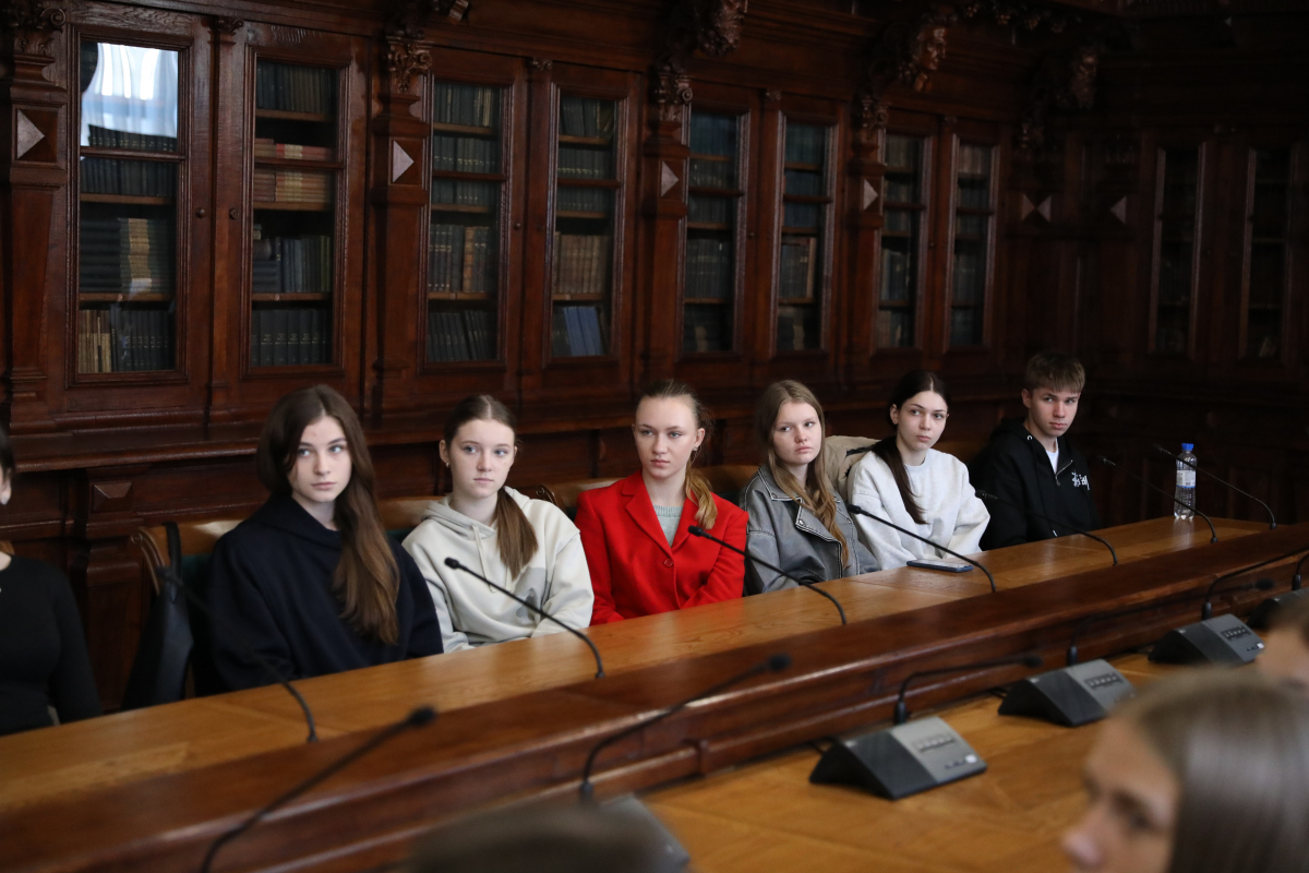 Фото із зустрічі у Львівській політехніці