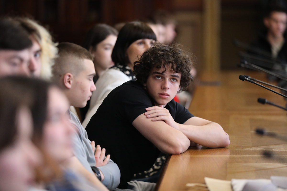 Фото із зустрічі у Львівській політехніці