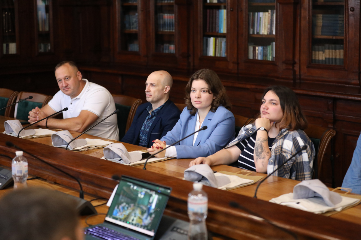 Фото із зустрічі у Львівській політехніці