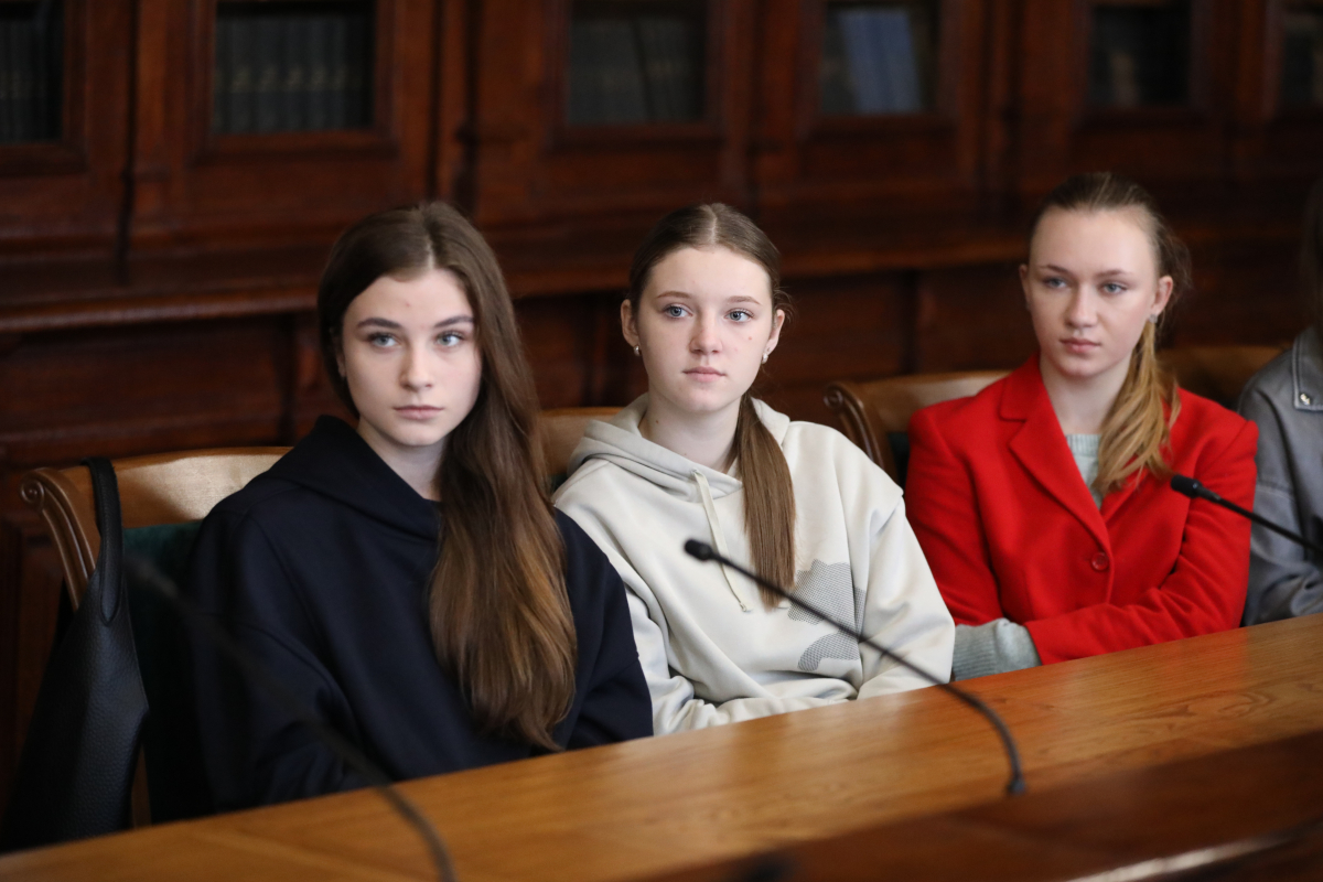 Фото із зустрічі у Львівській політехніці