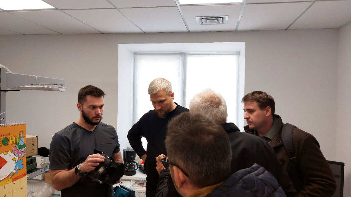 Фото з відвідин центру