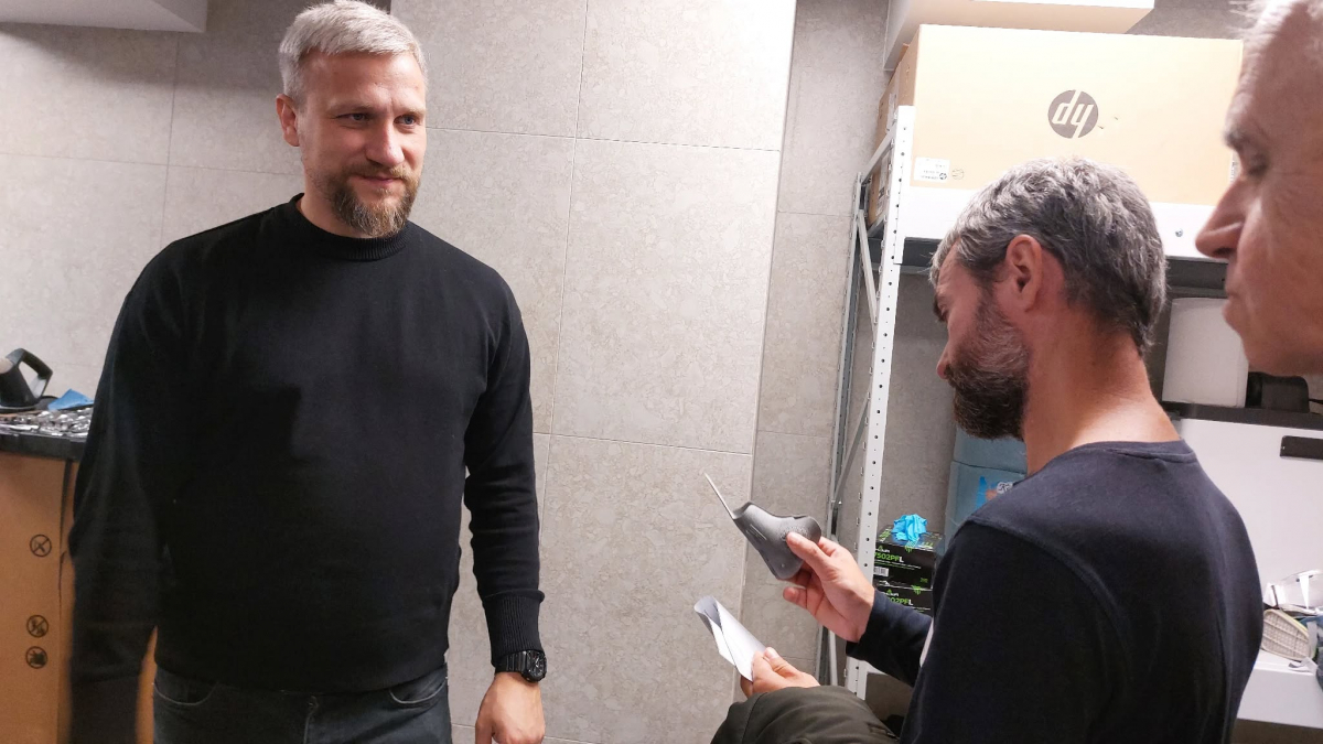 Фото з відвідин центру