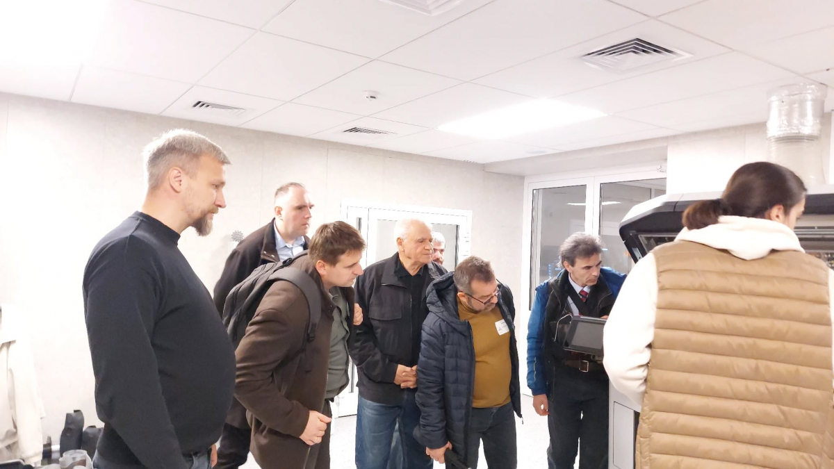 Фото з відвідин центру