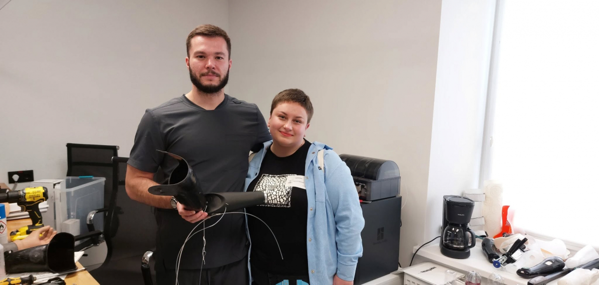 Фото з відвідин центру