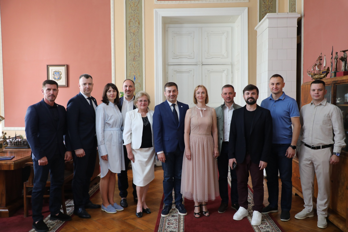 Фото із зустрічі у Львівській політехніці