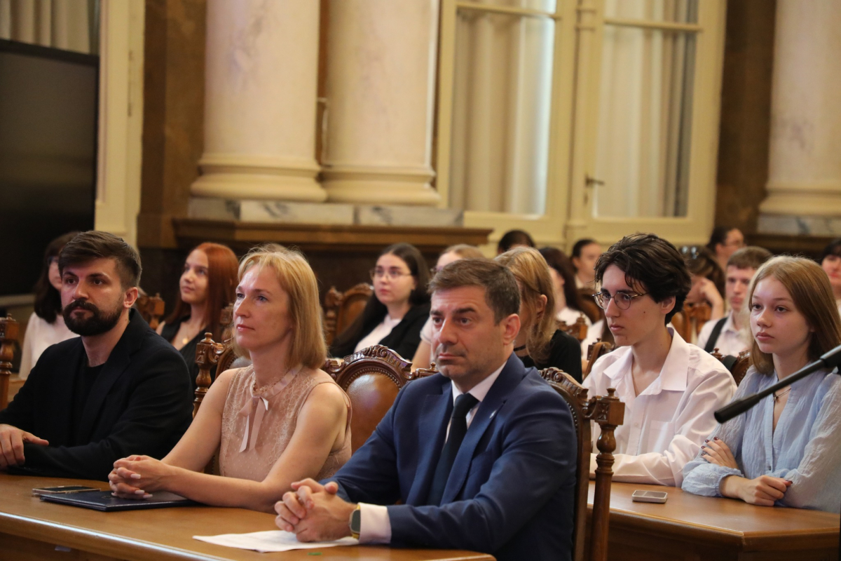 Фото із зустрічі у Львівській політехніці