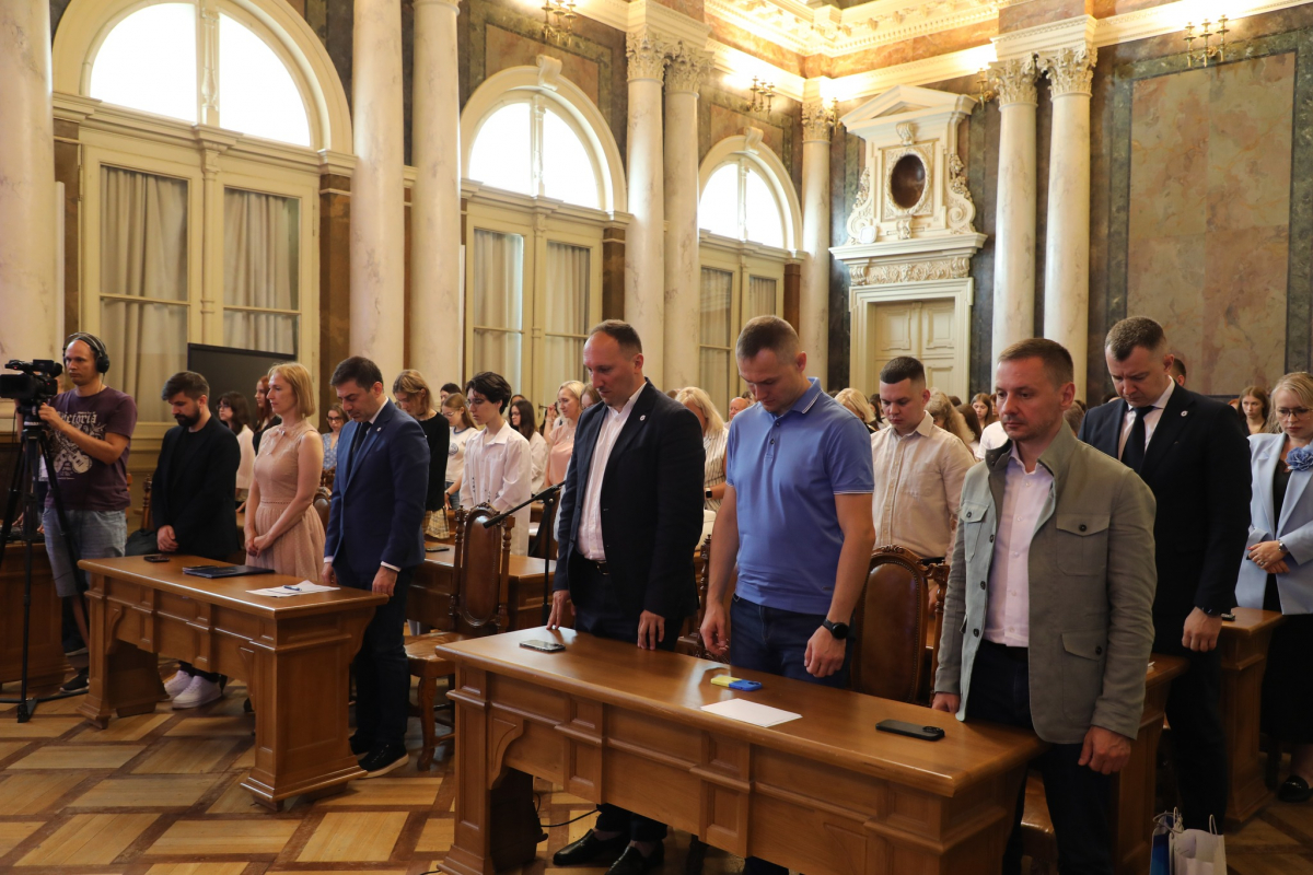 Фото із зустрічі у Львівській політехніці