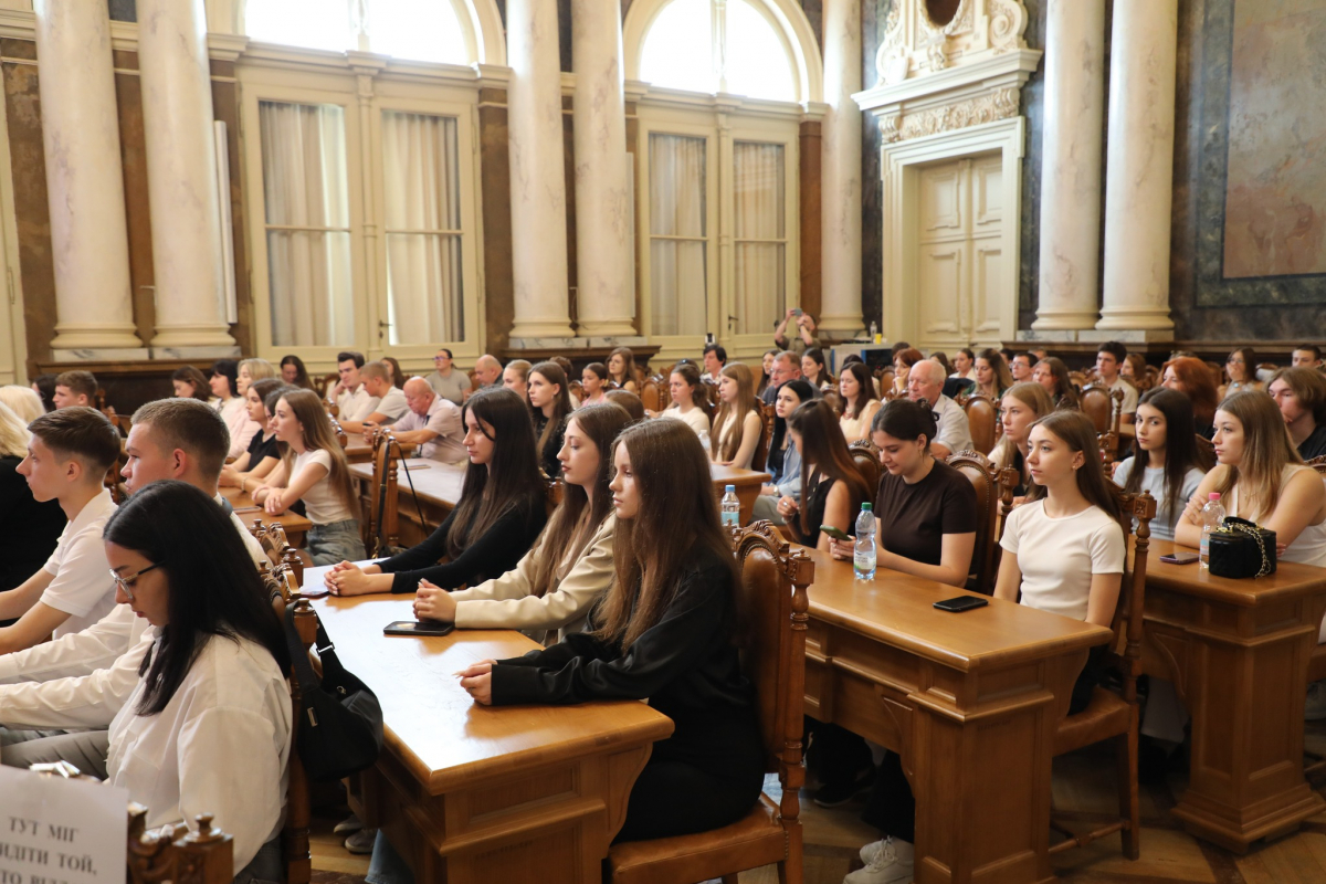 Фото із зустрічі у Львівській політехніці