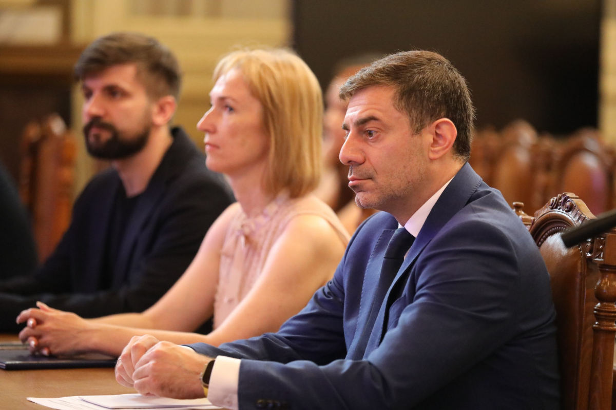 Фото із зустрічі у Львівській політехніці