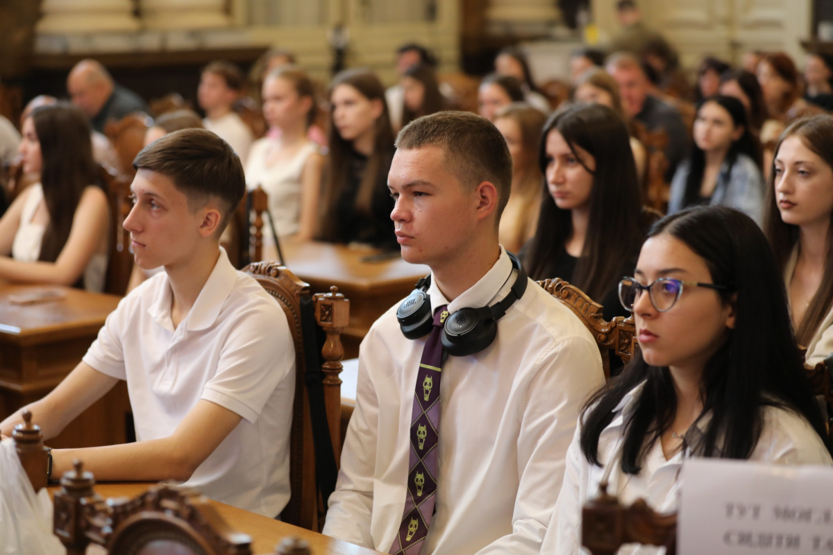 Фото із зустрічі у Львівській політехніці