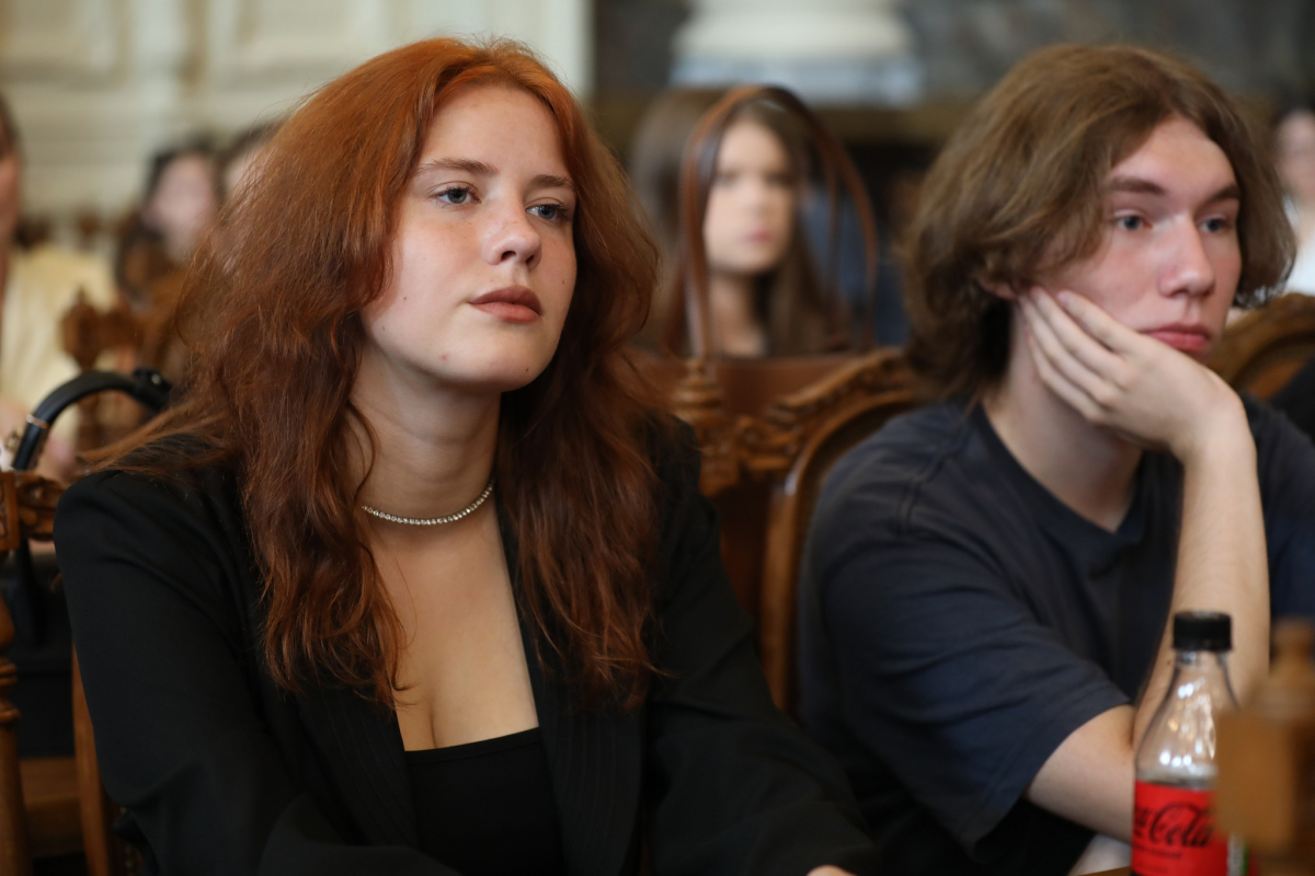 Фото із зустрічі у Львівській політехніці