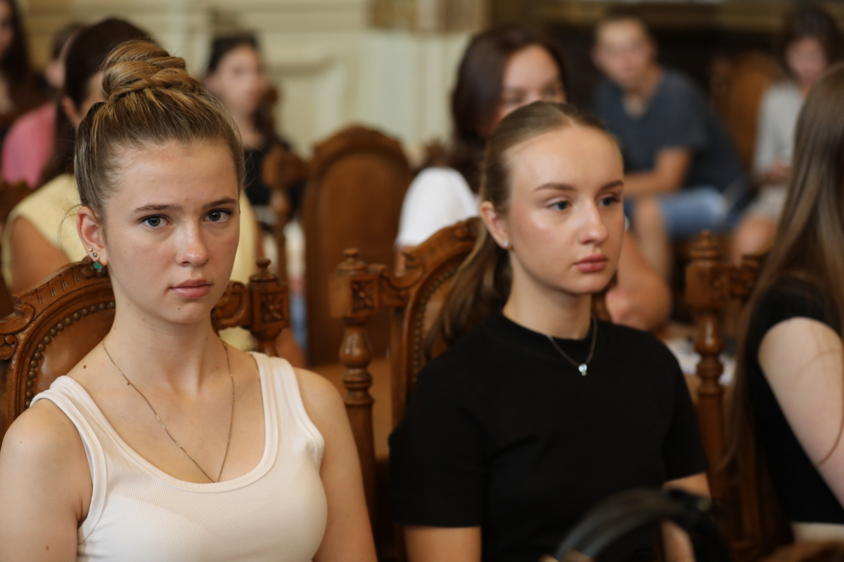 Фото із зустрічі у Львівській політехніці