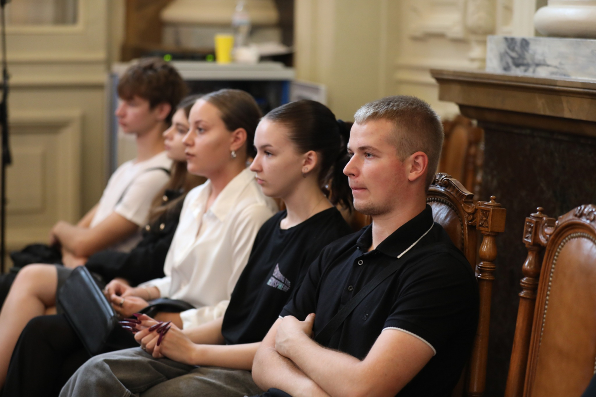 Фото із зустрічі у Львівській політехніці