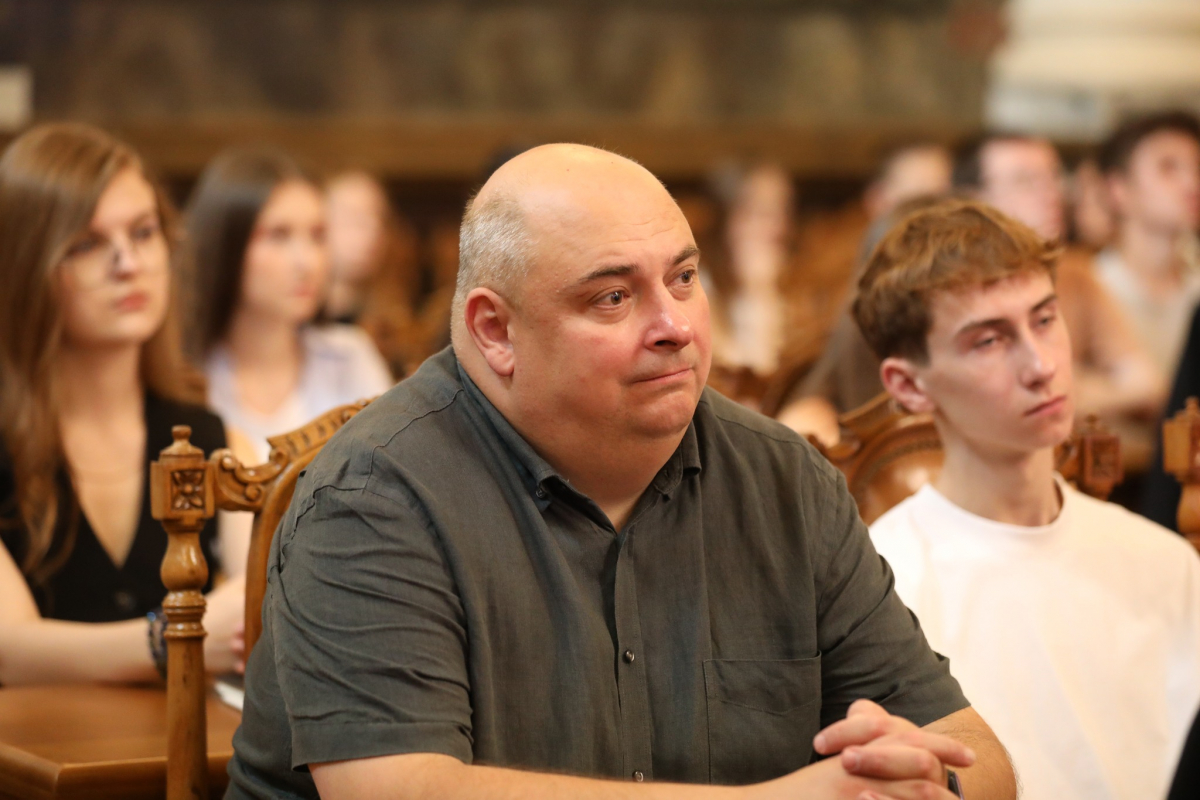 Фото із зустрічі у Львівській політехніці