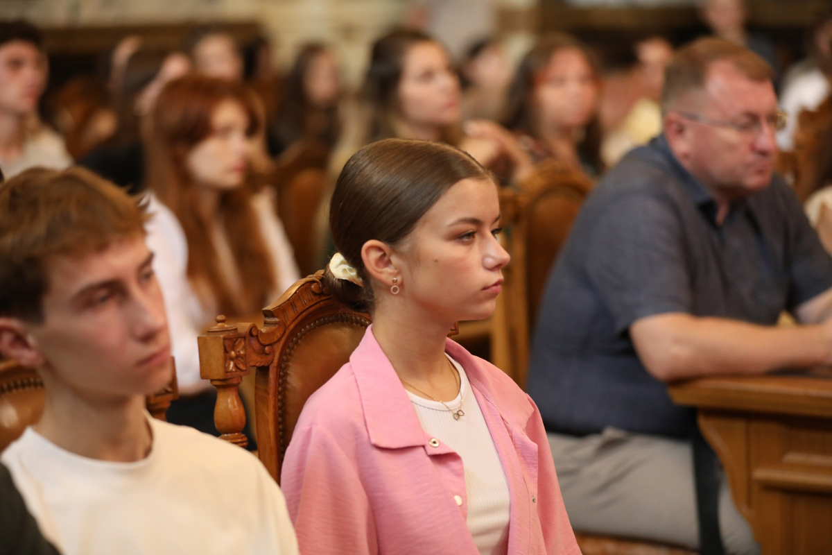 Фото із зустрічі у Львівській політехніці