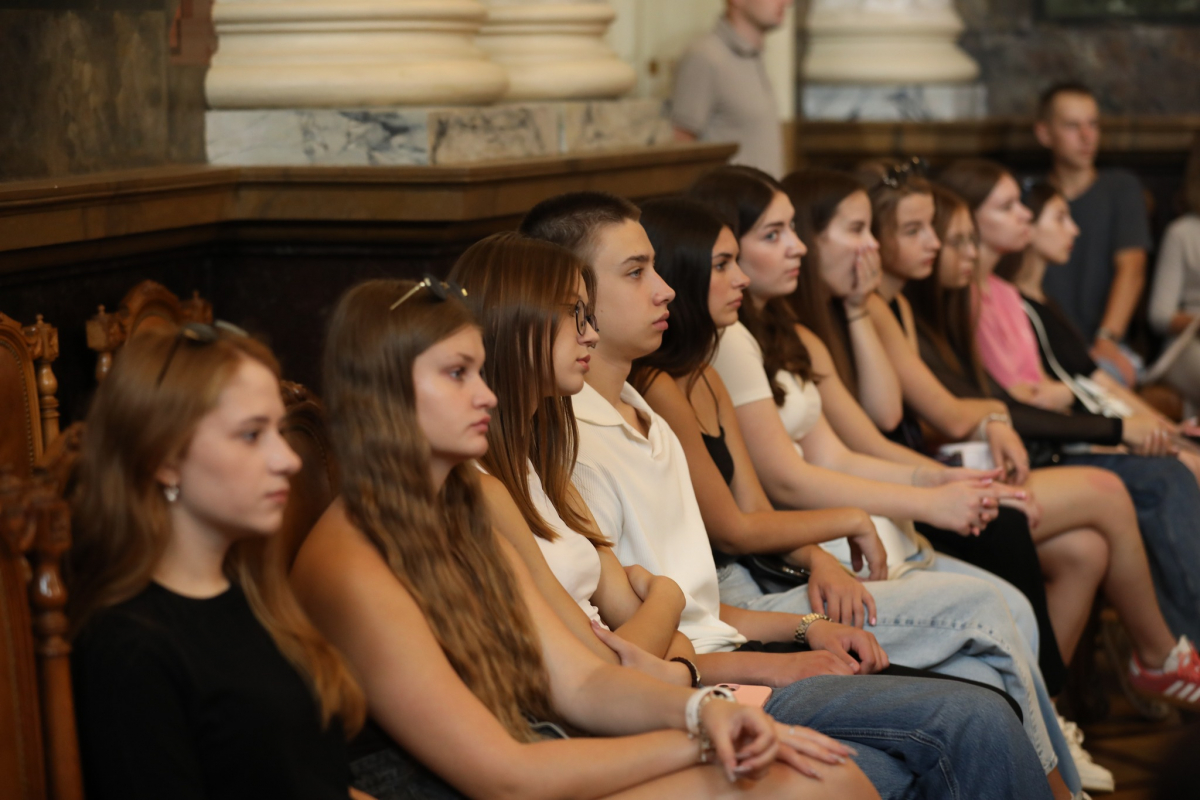 Фото із зустрічі у Львівській політехніці