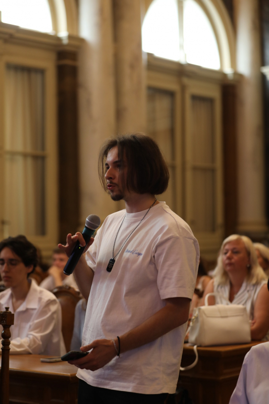 Фото із зустрічі у Львівській політехніці