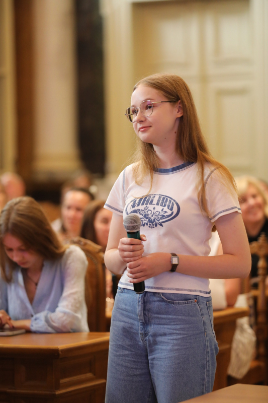Фото із зустрічі у Львівській політехніці