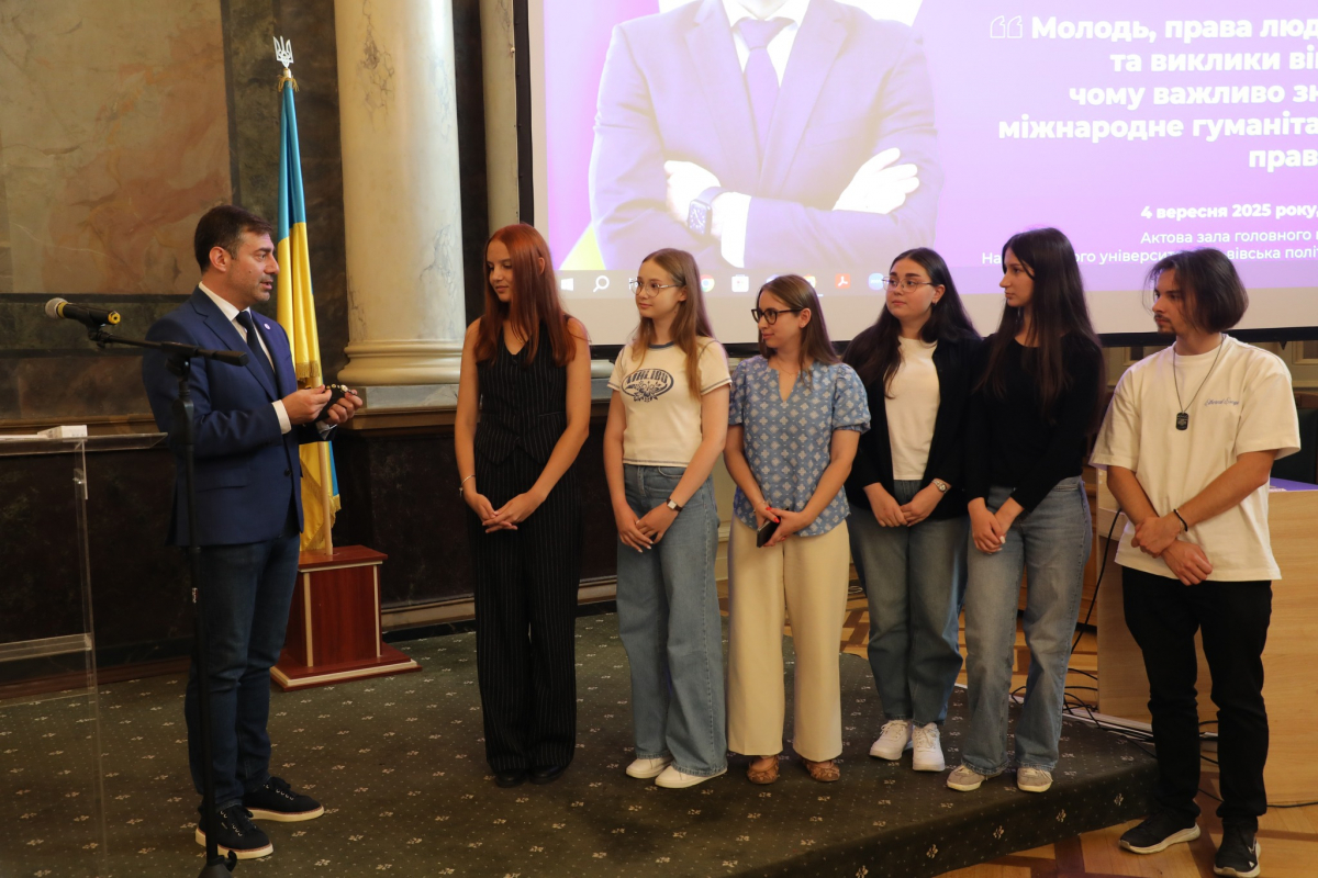 Фото із зустрічі у Львівській політехніці