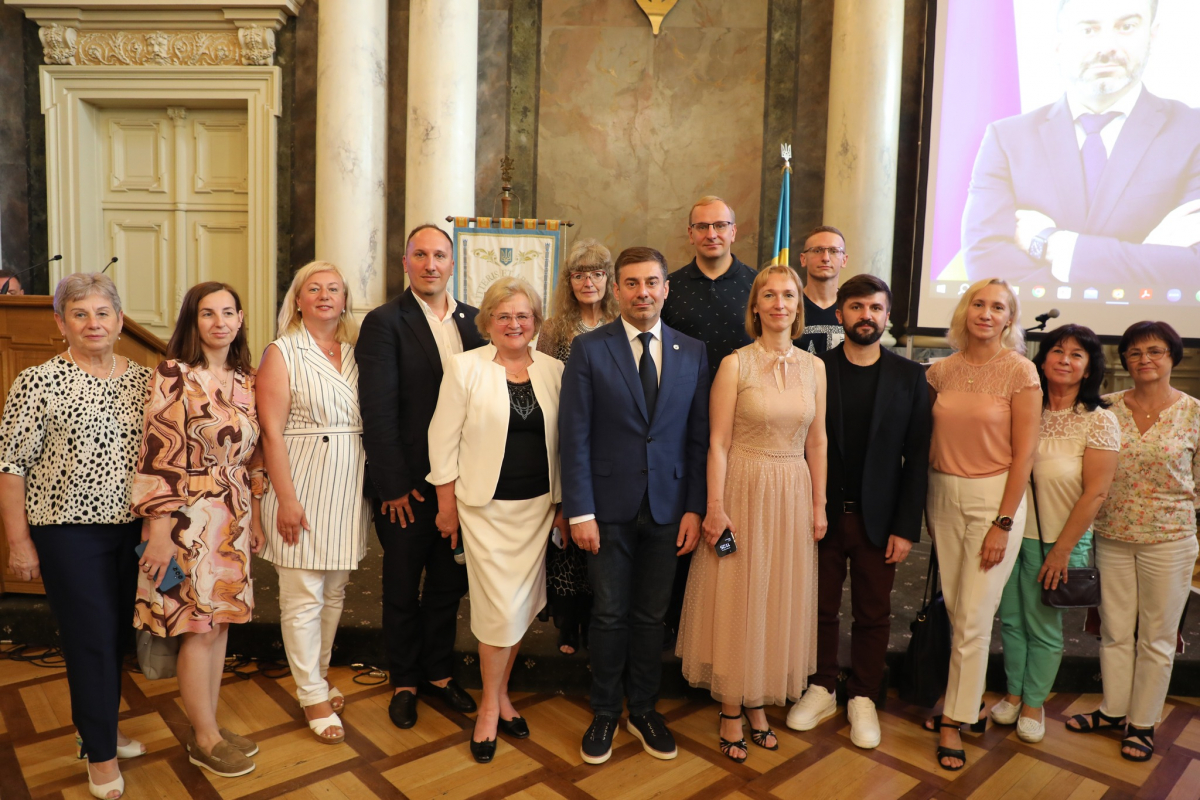 Фото із зустрічі у Львівській політехніці