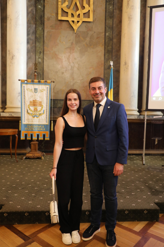 Фото із зустрічі у Львівській політехніці