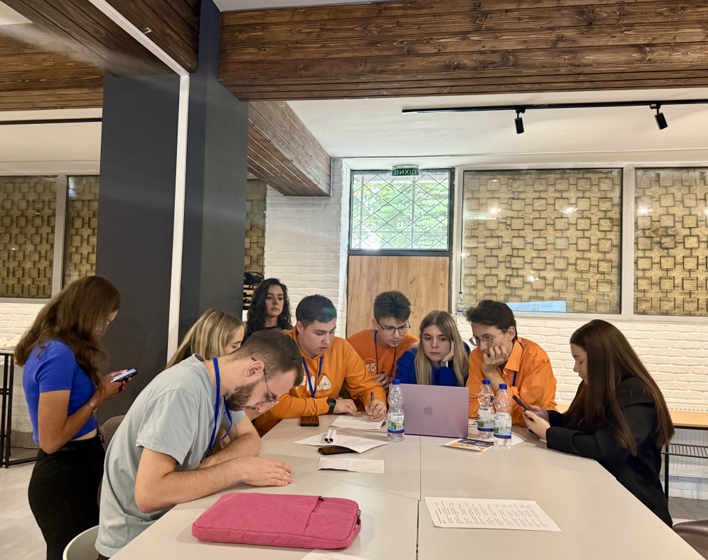 Фото із заходу у Львівській політехніці