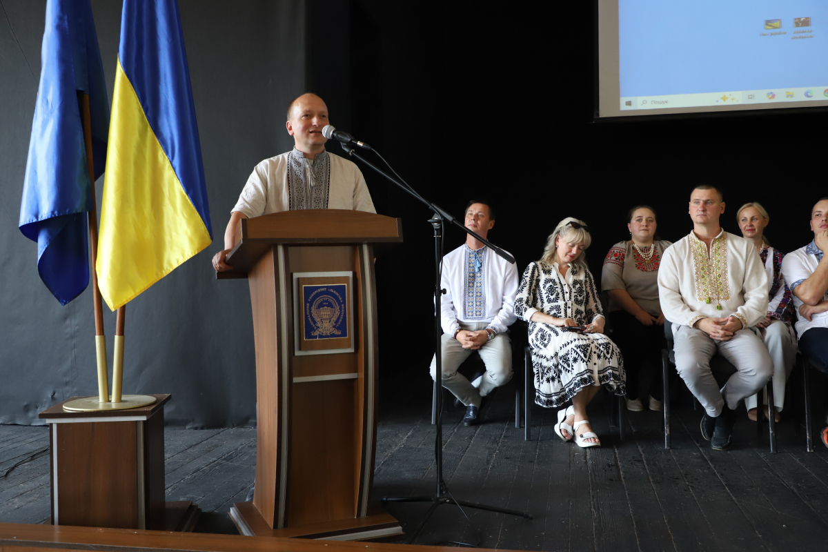 Фото з урочистої зустрічі