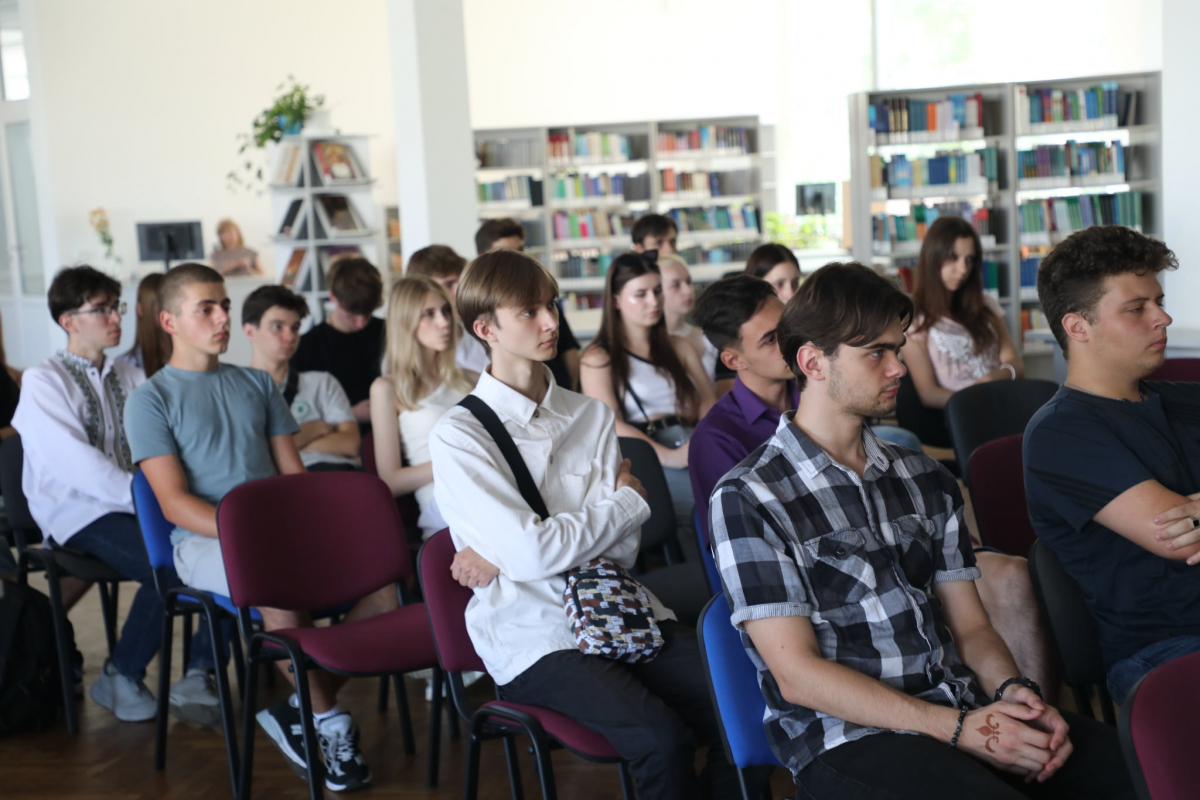 Фото із зустрічі у Львівській політехніці