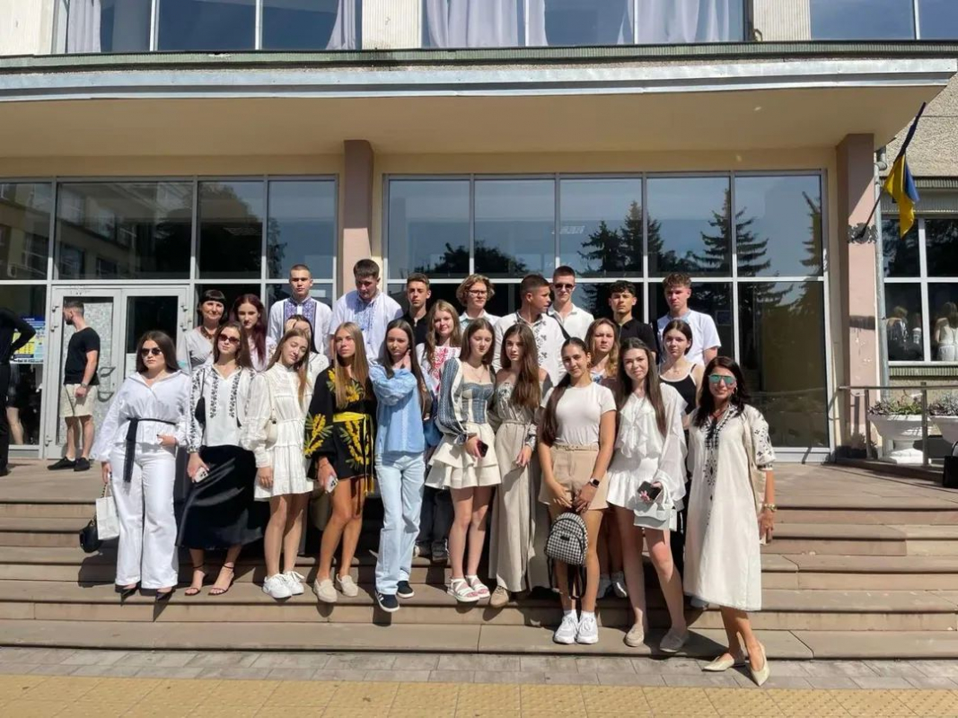 Фото з урочистої зустрічі