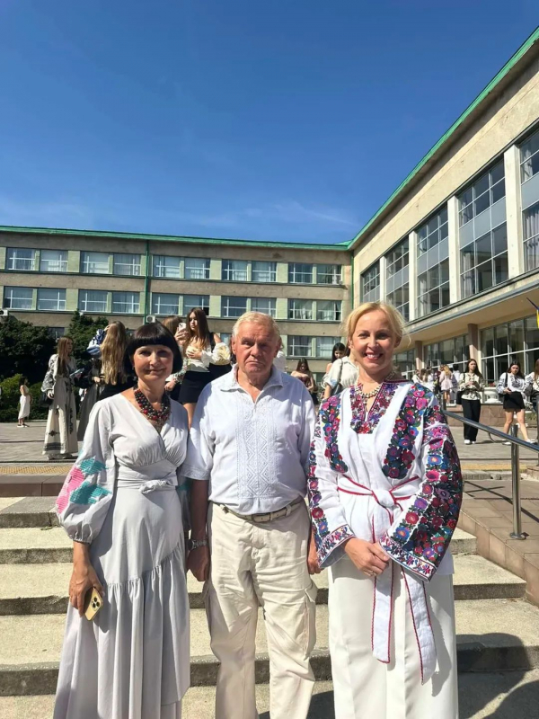 Фото з урочистої зустрічі