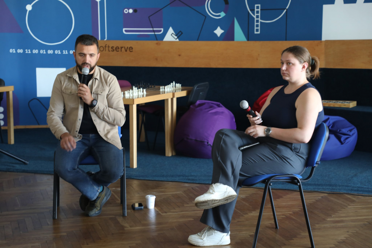 Фото із зустрічі у Львівській політехніці