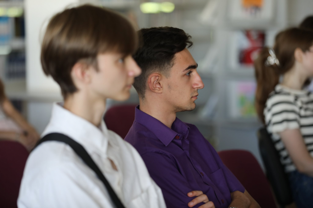 Фото із зустрічі у Львівській політехніці